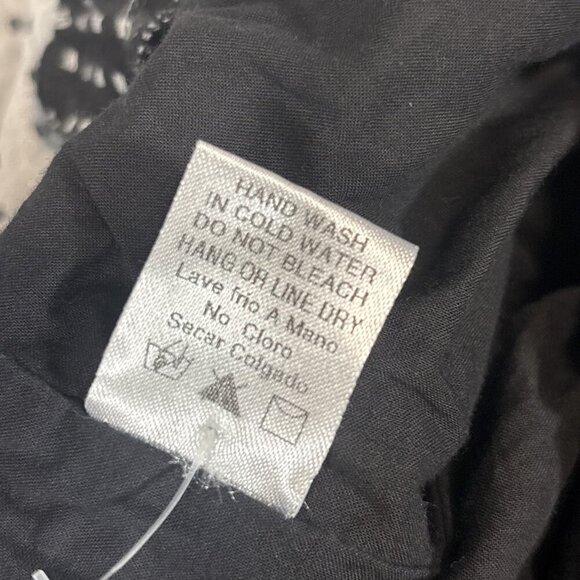 Orange Creek Black & White Polka Dot Romper Women's Size X-Large Casual Preppy - Picture 13 of 14